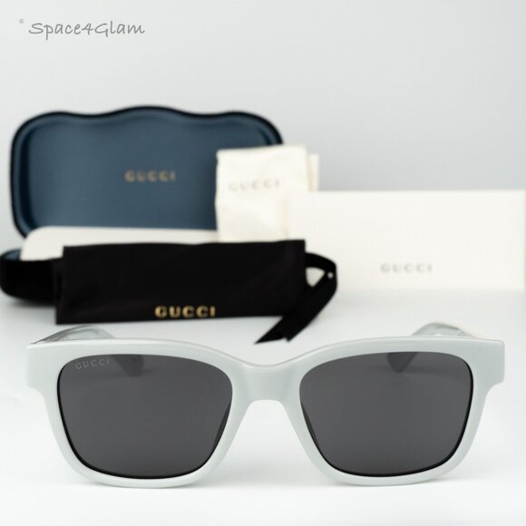 Gucci Men Sunglasses Grey Square GG1716S 005 BRAND NEW - Picture 1 of 7